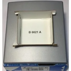 Arnould 22740 - Série Light - Plaque 1 Poste - Gris Foncé Métal - Gris