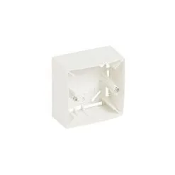 Arnould 60901 Cadre Simple Saillie - Espace Lumière - Ø86x86mm - Blanc
