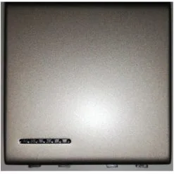 Arnould 25220 Interrupteur Va-et-vient Lumineux 2 Mod Titane Satin - Gris