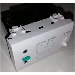 Arnould 22339 Prise Rasoir 3 Modules Lumière - Blanc