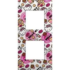 Plaque 2 Postes Collection Hello Kitty Café Arnould