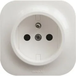 ARNOULD Profil éco Complet Prise De Courant Avec Terre Carré En Saillie Blanc