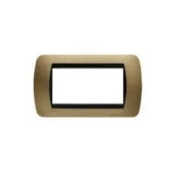 Arnould 20874 - Plaque Erable - 4 Modules - Living - Beige