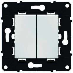 SAMSUNG Arnould 64002 Double Va Et Vient 10AX Espace Evolution Blanc - Blanc